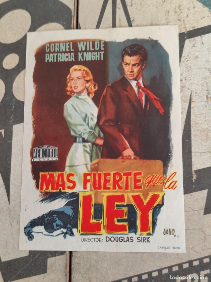 Cine: Mas fuerte que la ley sin Publicidad