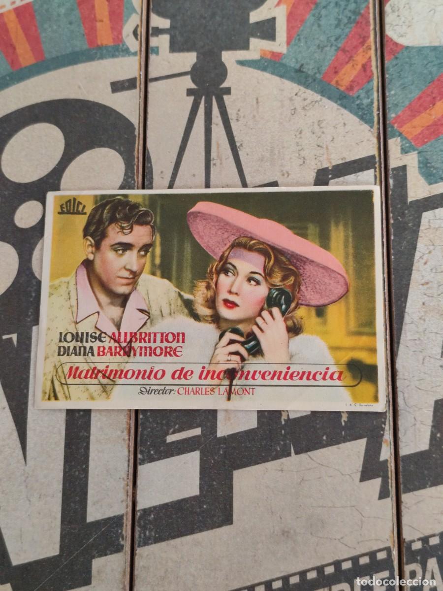 Cine: Matrimonio de inconveniencia sin Publicidad