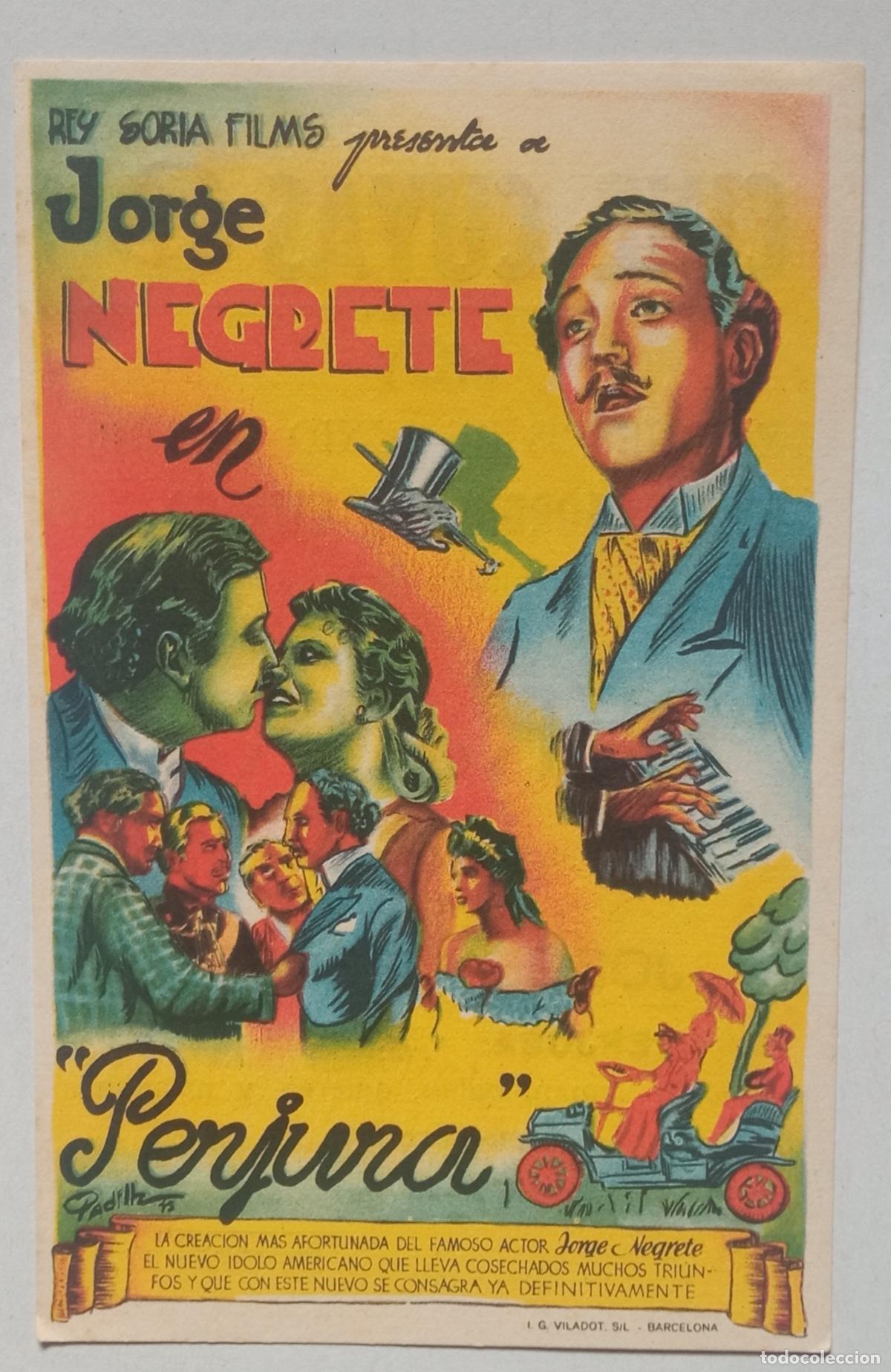 Cine: PROGRAMA DE CINE. JORGE NEGRETE. PERJURA. CINE CUY&Aacute;S. LAS PALMAS