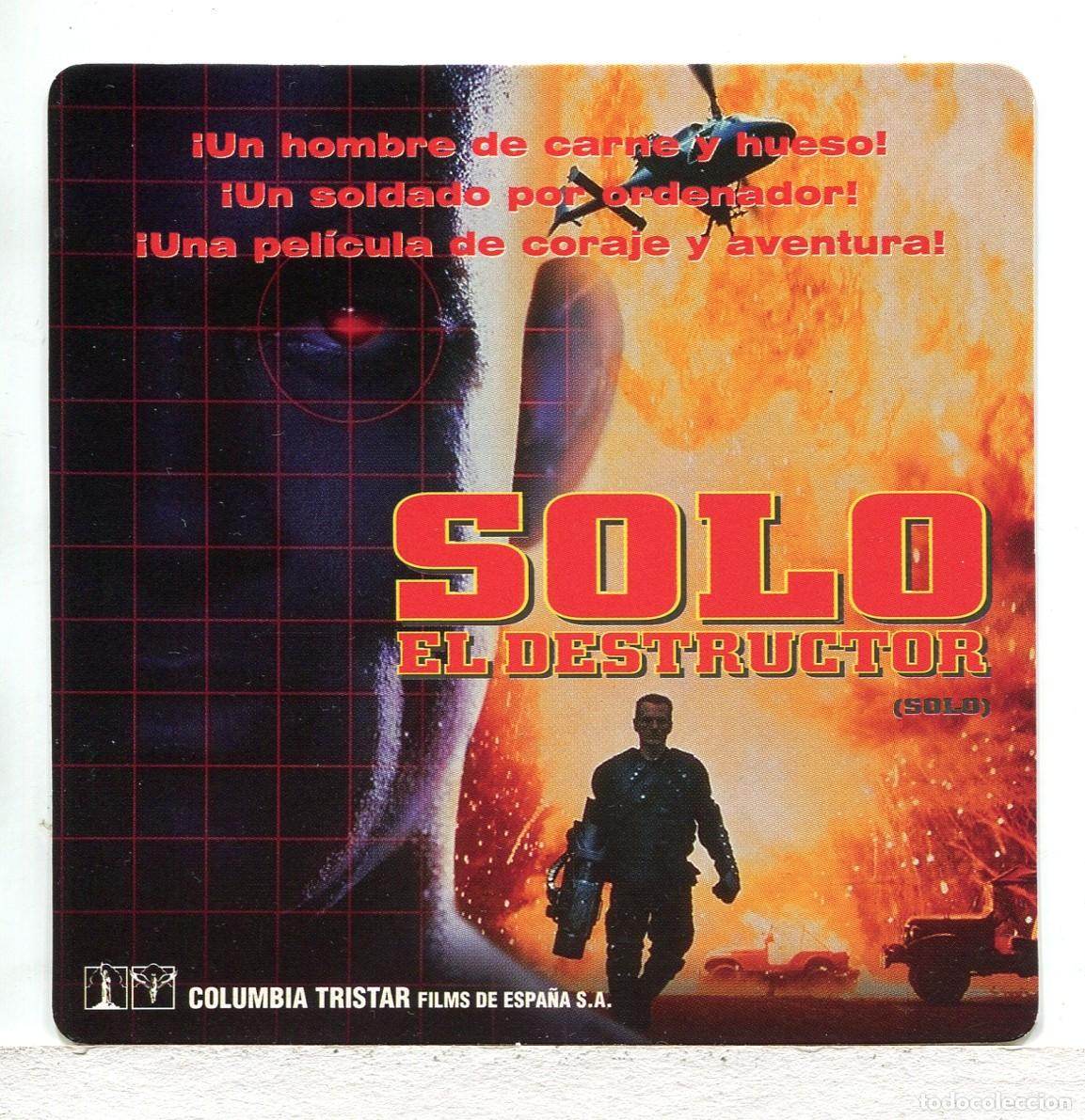 Cine: SOLO EL DESTRUCTOR. POSAVASOS.