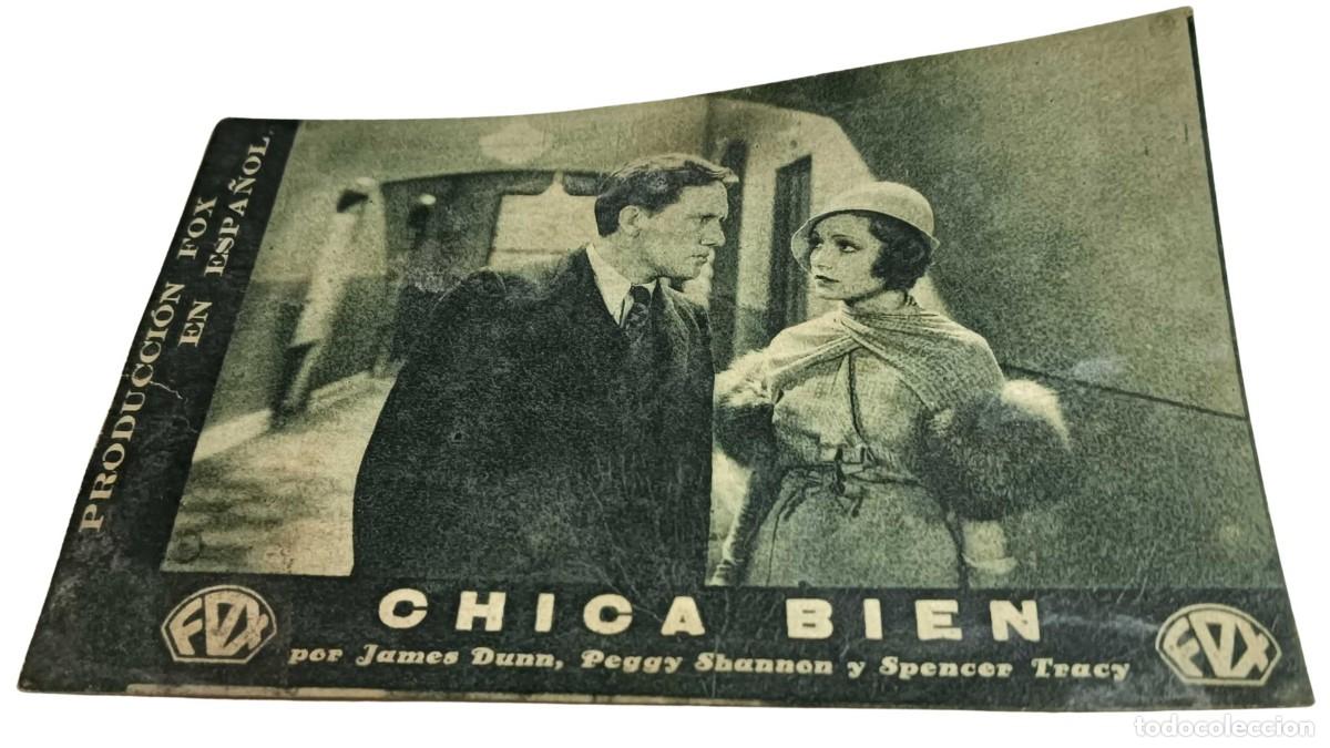 Cine: PROGRAMA DE CINE ANTIGUO &rdquo;CHICA BIEN&rdquo; - GRAN SAL&Oacute; NOVETATS - PRODUCCI&Oacute;N FOX, 1933