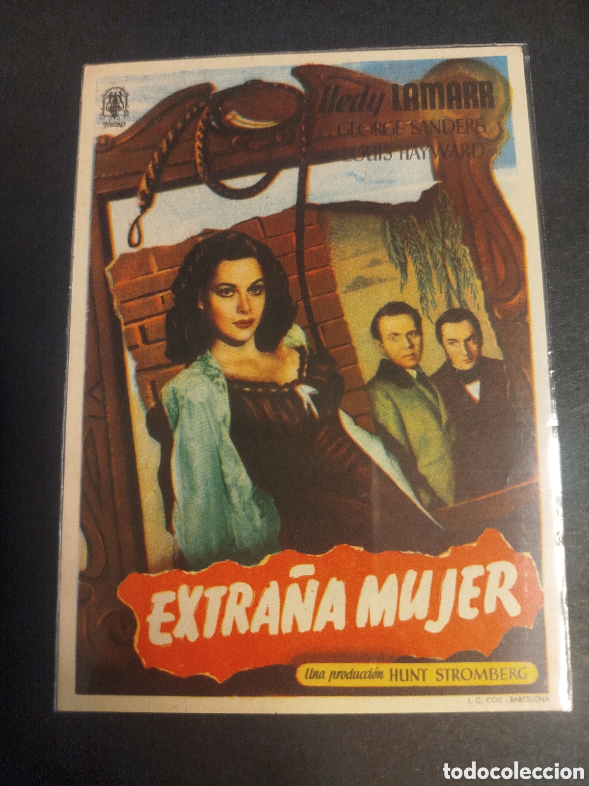 Cine: EXTRA&Ntilde;A MUJER S/PUBLICIDAD