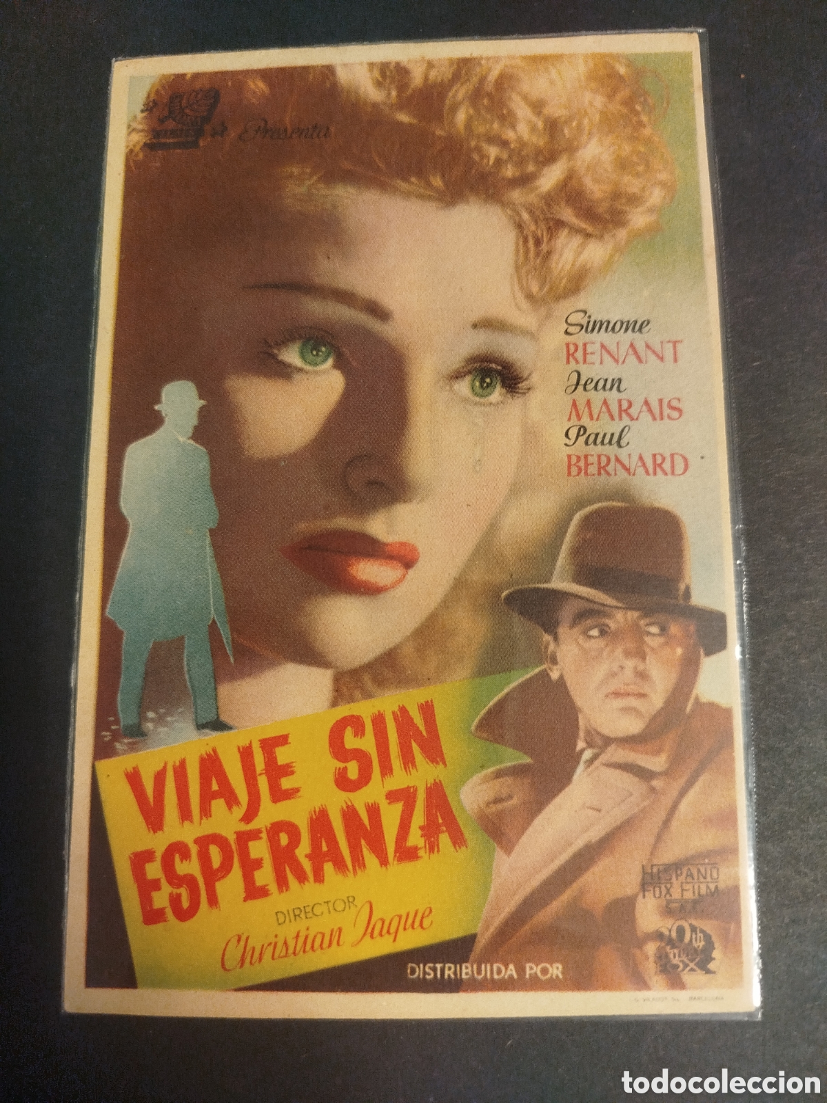 Cine: VIAJE SIN ESPERANZA S/PUBLICIDAD