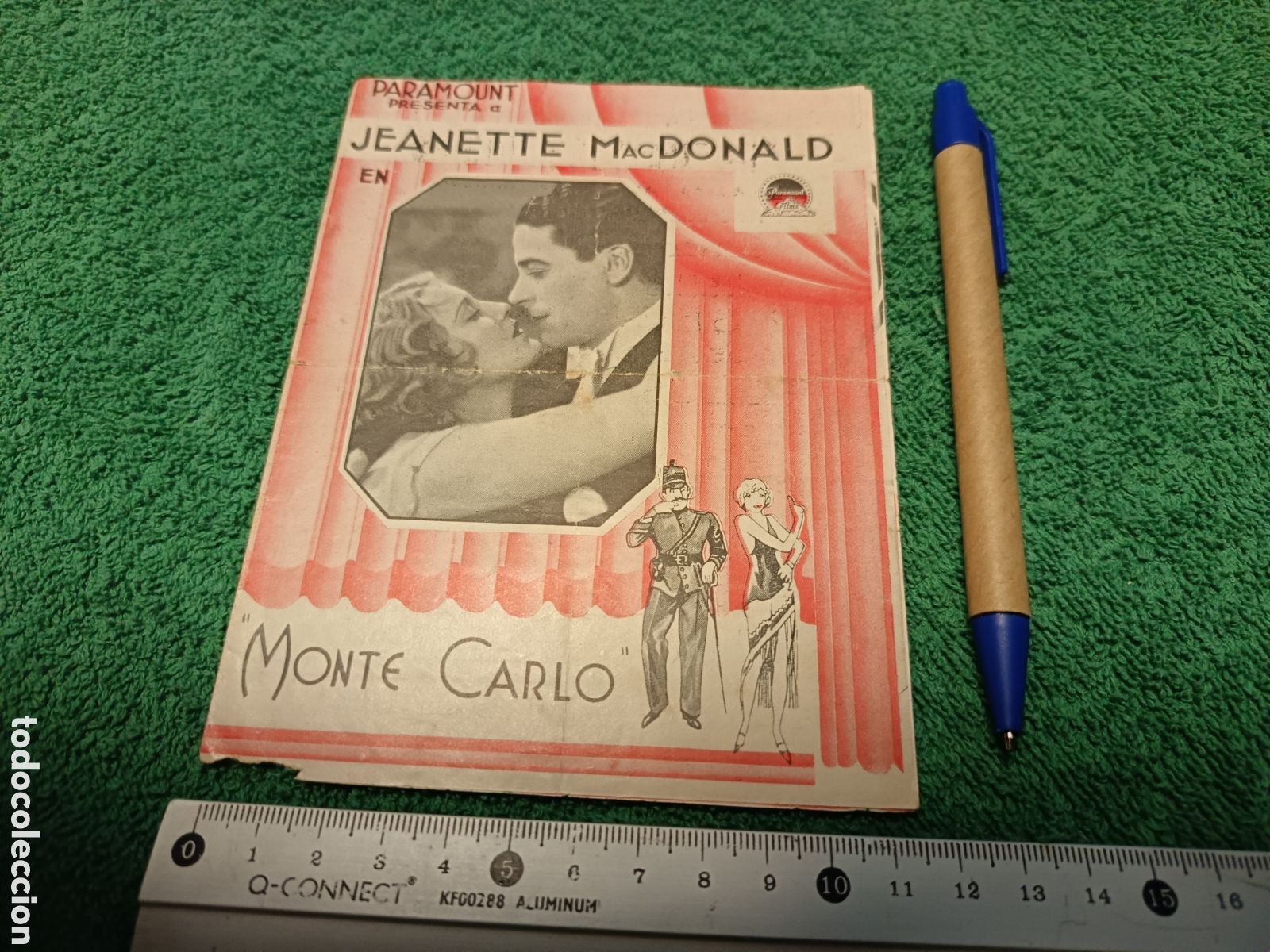 Cine: 47/ PROGRAMA DE CINE, 1931, MONTECARLO