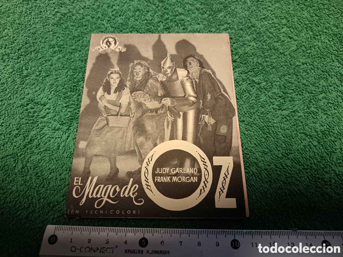 Cine: 51/ PROGRAMA DE CINE DOBLE, EL MAGO DE OZ, A&Ntilde;OS 40 , MUY BUEN ESTADO
