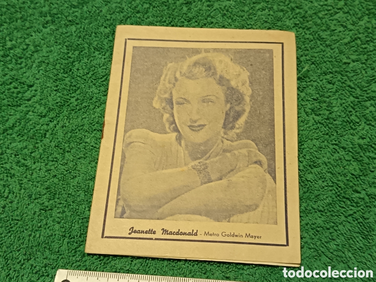Cine: 55/ PROGRAMA DE CINE O DE ACTRIZ, JEANETTE MACDONALD, METRO GOLDWIN MAYER, A&Ntilde;OS 20-30