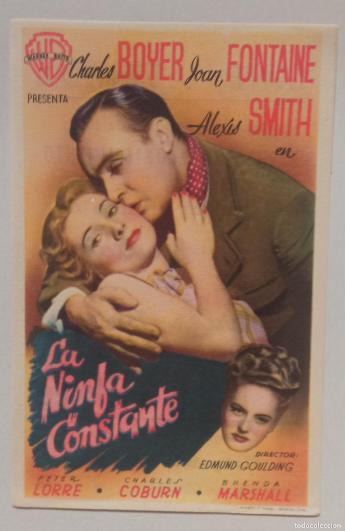 Cine: PROGRAMA DE CINE. CHARLES BOYER. LA NINFA CONSTANTE. CINE AVENIDA. LAS PALMAS