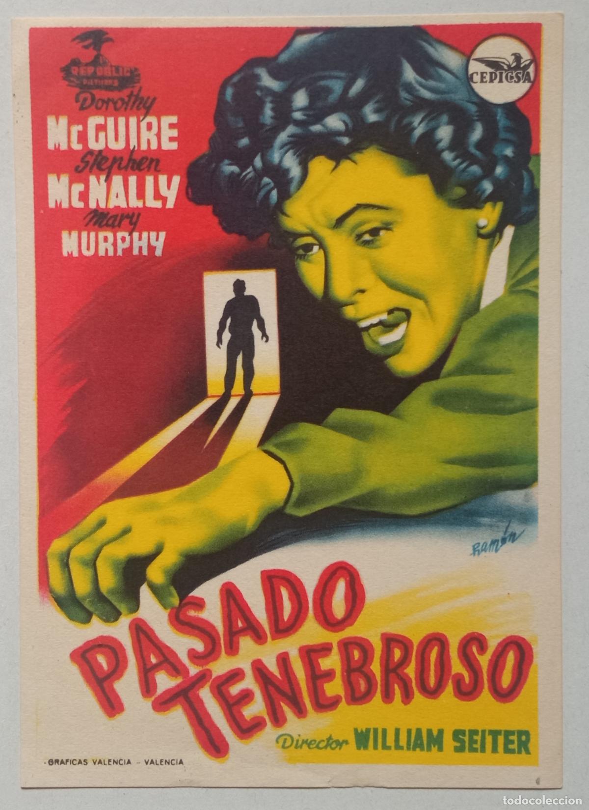 Cine: PROGRAMA DE CINE. DOROTHY MCGUIRE. PASADO TENEBROSO. PORTADA DE RAM&Oacute;N