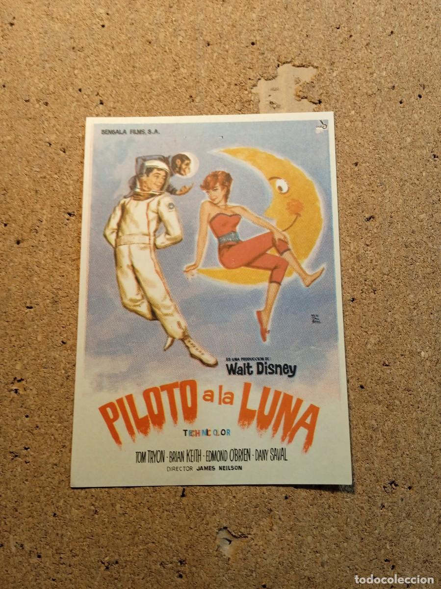 Cine: FOLLETO DE MANO SIN PUBLICIDADLA PILOTO A LA LUNA