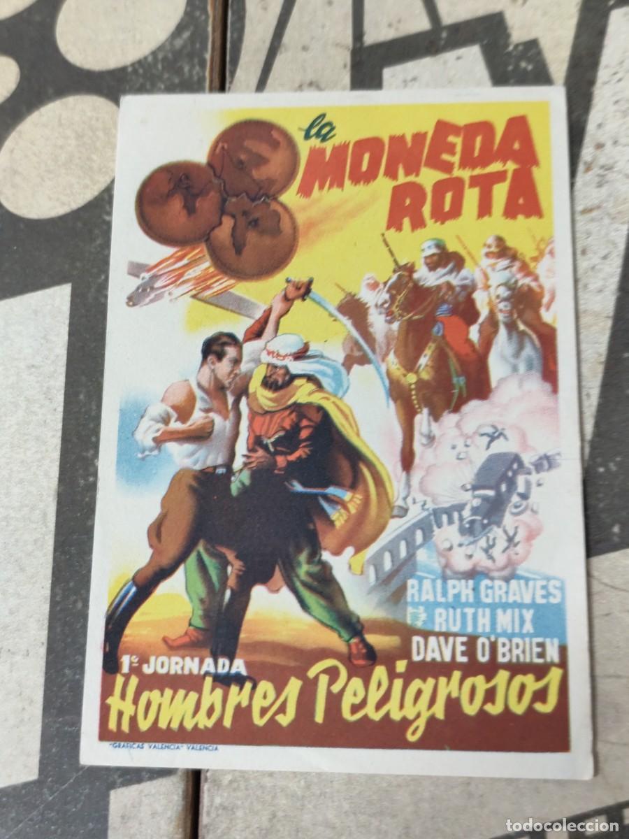 Cine: La moneda rota 1&deg; Jor. Hombres peligrosos sin publicidad