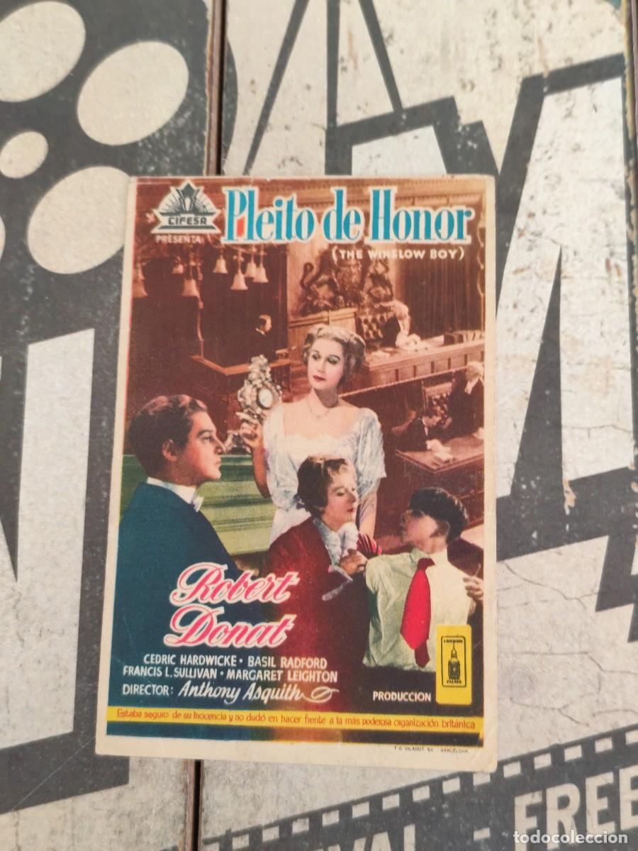 Cine: Pleito de honor sin publicidad