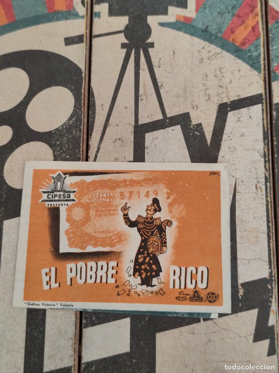 Cine: El pobre rico doble sin publicidad