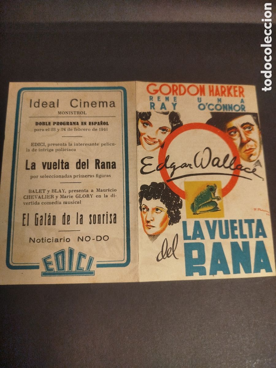 Cine: LA VUELTA DEL RANA C/PUBLICIDAD
