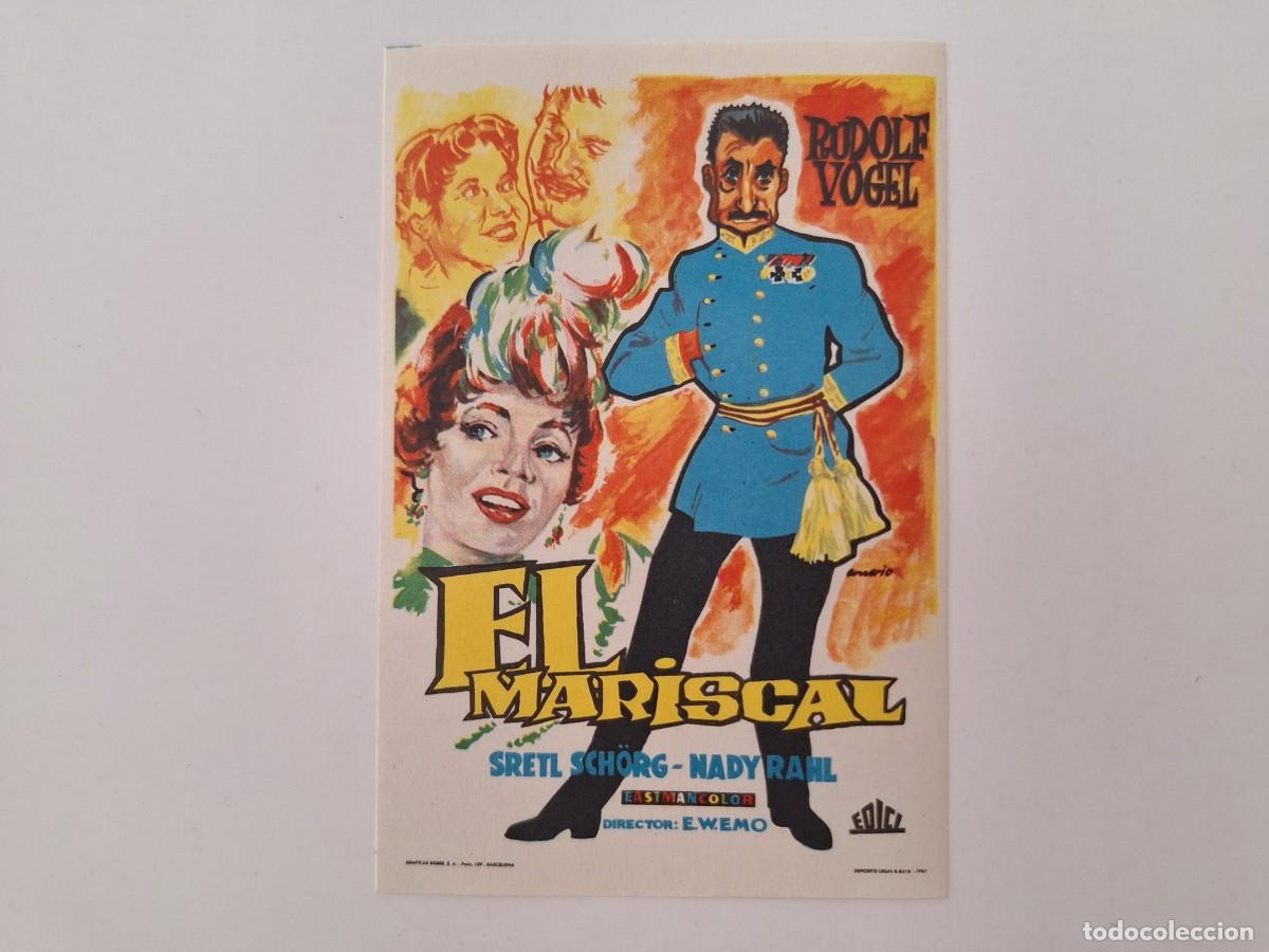 Cine: CINE FOLLETO DE MANO EL MARISCAL SIN PUBLICIDAD FMD RV 27