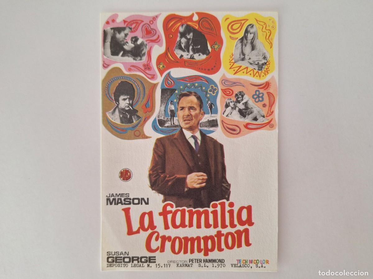 Cine: CINE FOLLETO DE MANO LA FAMILIA CROMPTON SIN PUBLICIDAD FMD RV 33