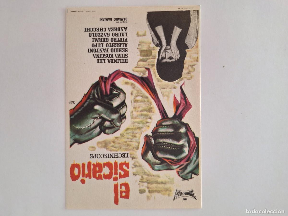 Cine: CINE FOLLETO DE MANO EL SICARIO SIN PUBLICIDAD FMD RV 38