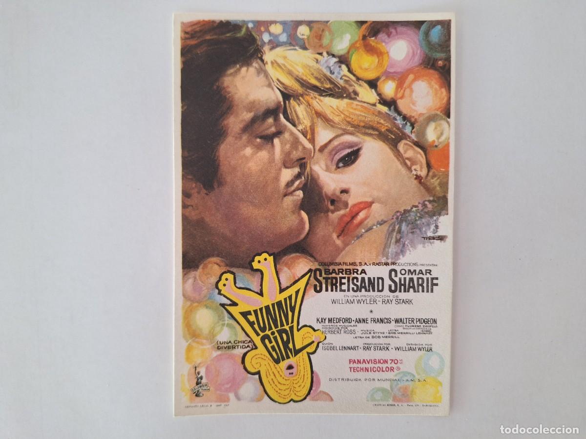 Cine: CINE FOLLETO DE MANO FUNNY GIRL SIN PUBLICIDAD FMD RV 42