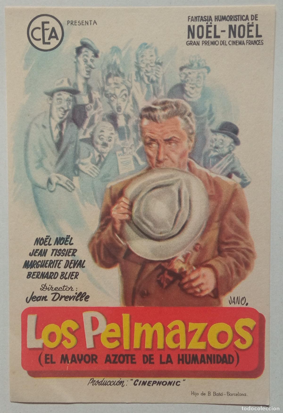 Cine: PROGRAMA DE CINE. NO&Euml;L NO&Euml;L. LOS PELMAZOS. PORTADA DE JANO.