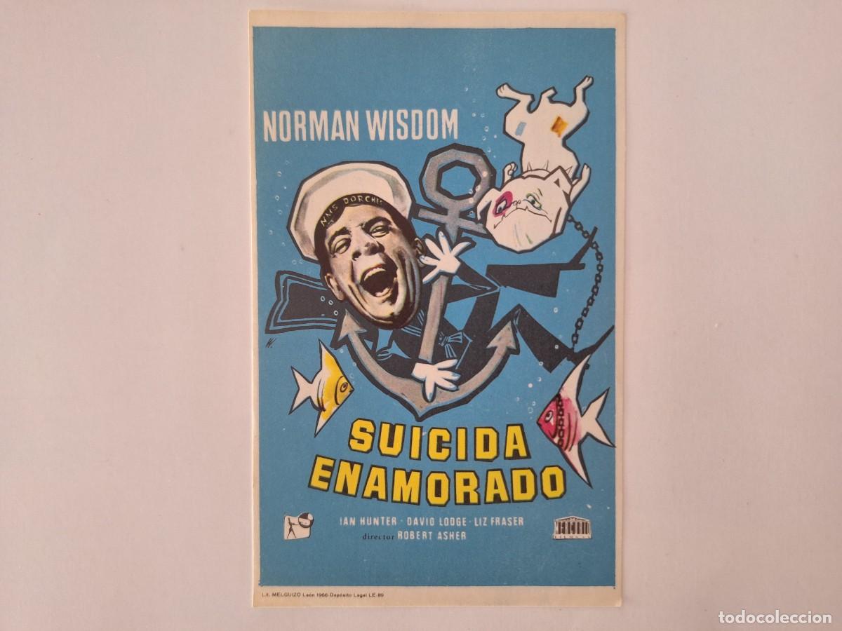 Cine: CINE FOLLETO DE MANO SUICIDA ENAMORADO SIN PUBLICIDAD FMD RV 48