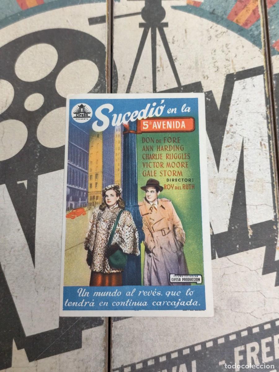 Cine: Sucedio en la 5&deg; Avenida sin publicidad
