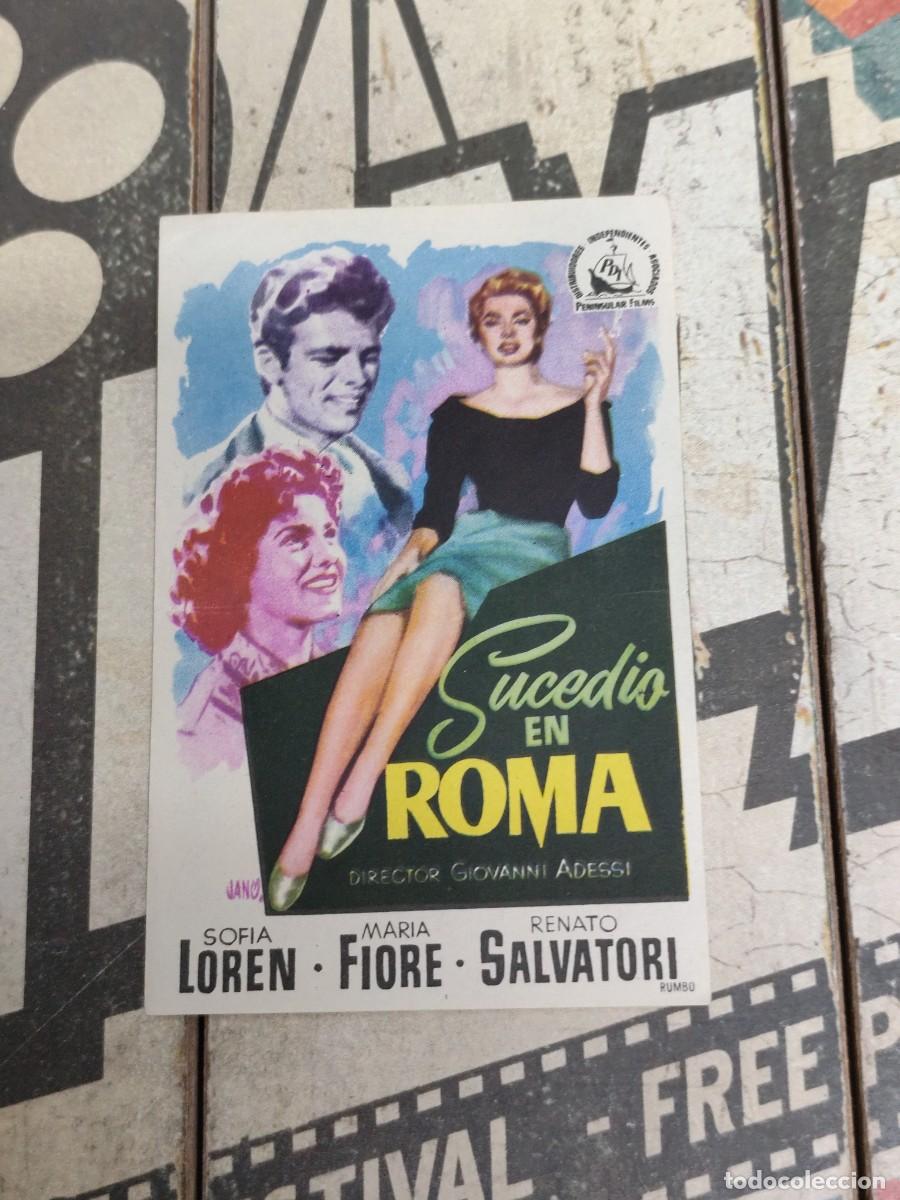 Cine: Sucedio en Roma sin publicidad