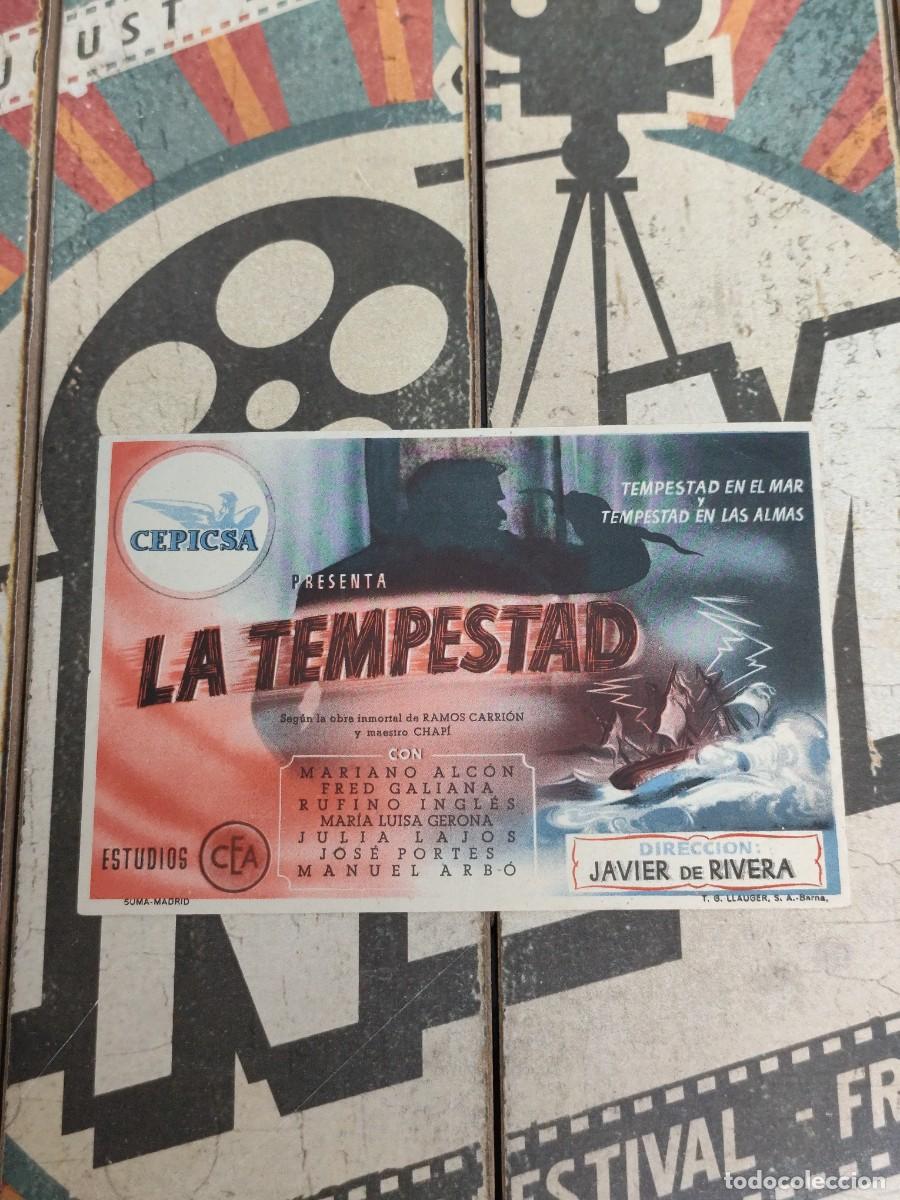 Cine: La tempestad sin publicidad