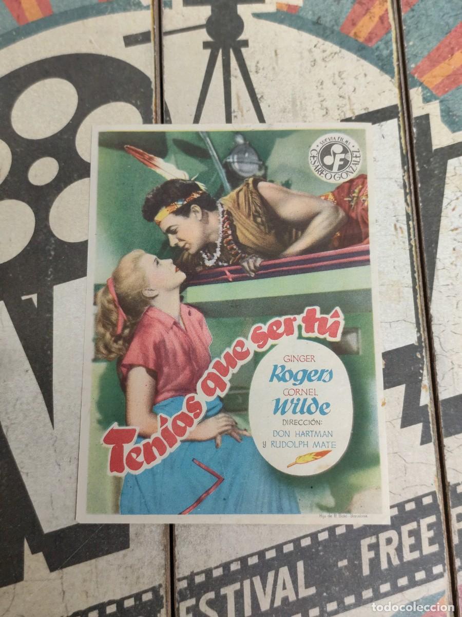 Cine: Ten&iacute;as que ser t&uacute; sin publicidad