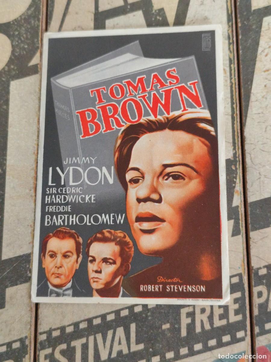 Cine: Tomas Brown sin publicidad