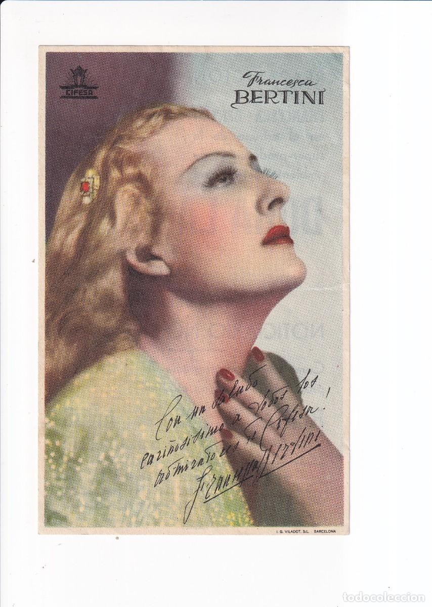 Cine: ARTISTAS DE CINE : FRANCESCA BERTINI - Foto 1