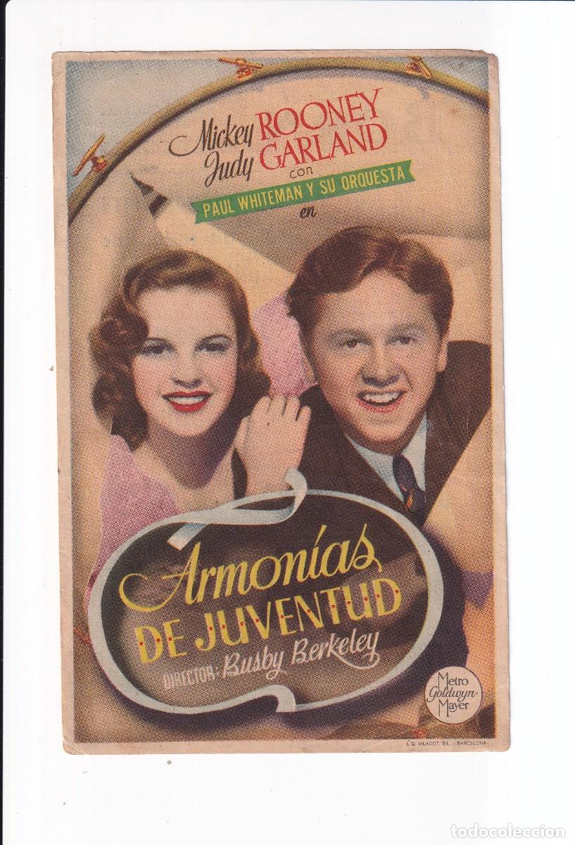 Cine: ARMONIAS DE JUVENTUD : MICKEY ROONEY