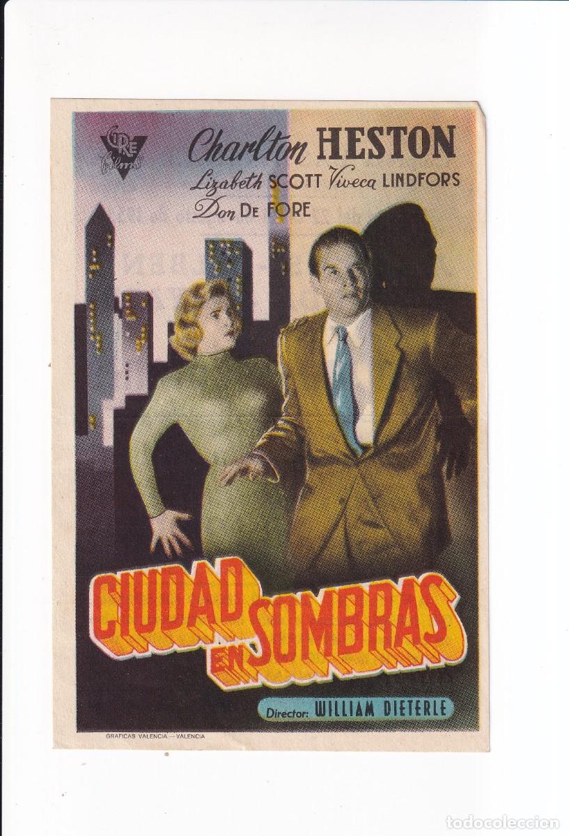 Cine: CIUDAD EN SOMBRAS : CHARLTON HESTON