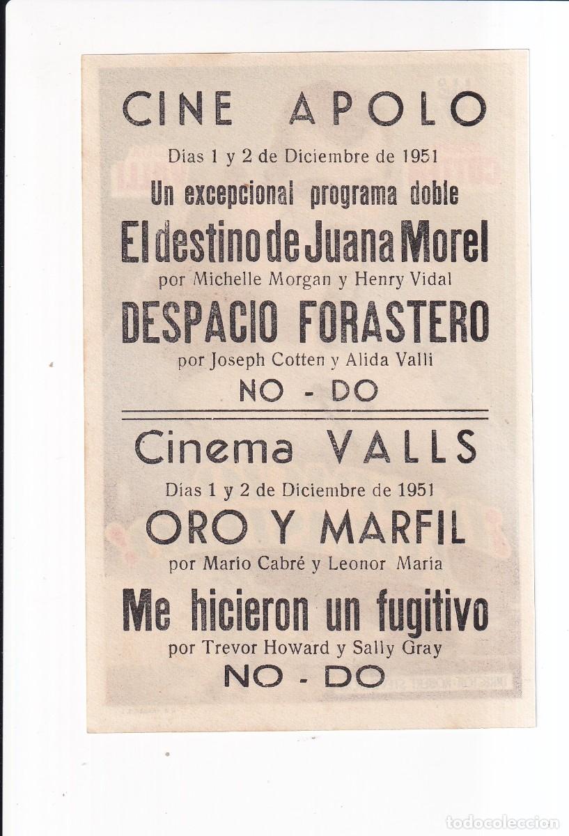 Cine: DESPACIO FORASTERO : JOSEPH COTTEN - Foto 2