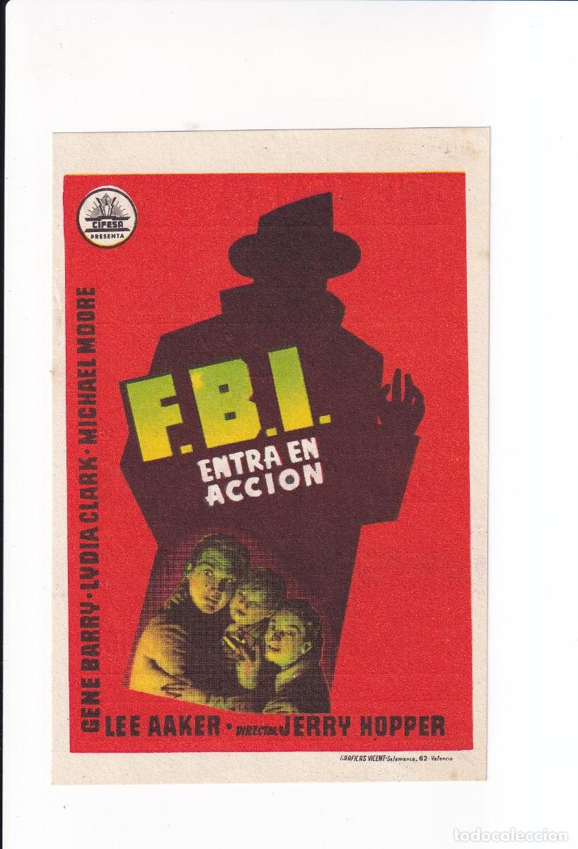 Cine: F.B.I. ENTRA EN ACCION : LEE AAKER