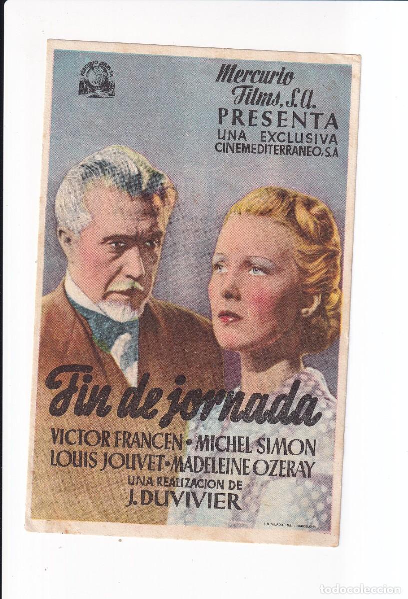 Cine: FIN DE JORNADA : VICTOR FRANCEN
