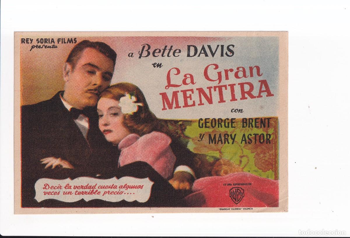 Cine: LA GRAN MENTIRA : BETTE DAVIS - Foto 1