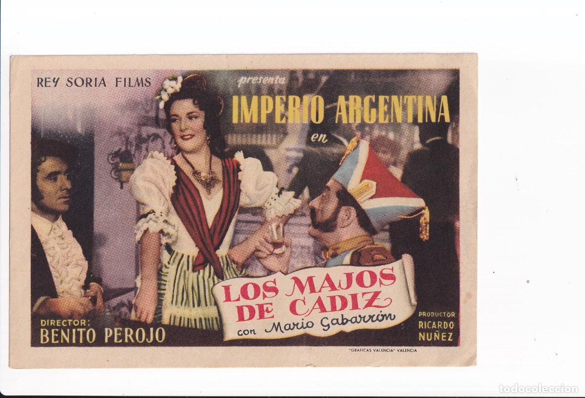 Cine: LOS MAJOS DE CADIZ : IMPERIO ARGENTINA