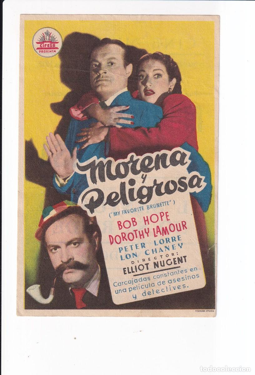 Cine: MORENA Y PELIGROSA : BOB HOPE
