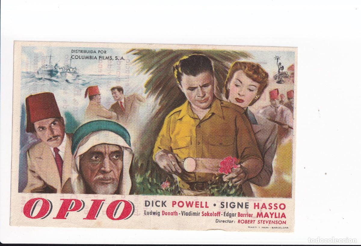 Cine: OPIO : DICK POWELL, SIGNE HASSO - Foto 1