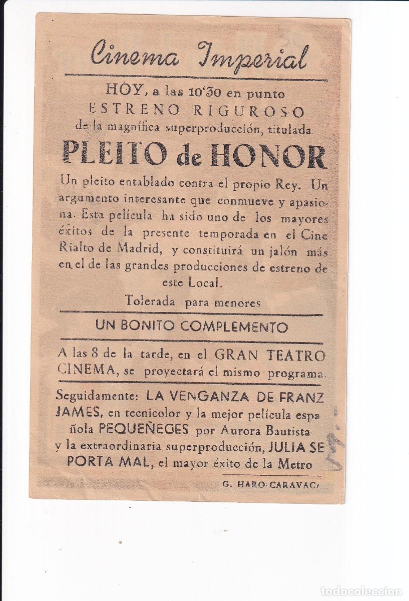 Cine: PLEITO DE HONOR : ROBERT DENAT - Foto 2