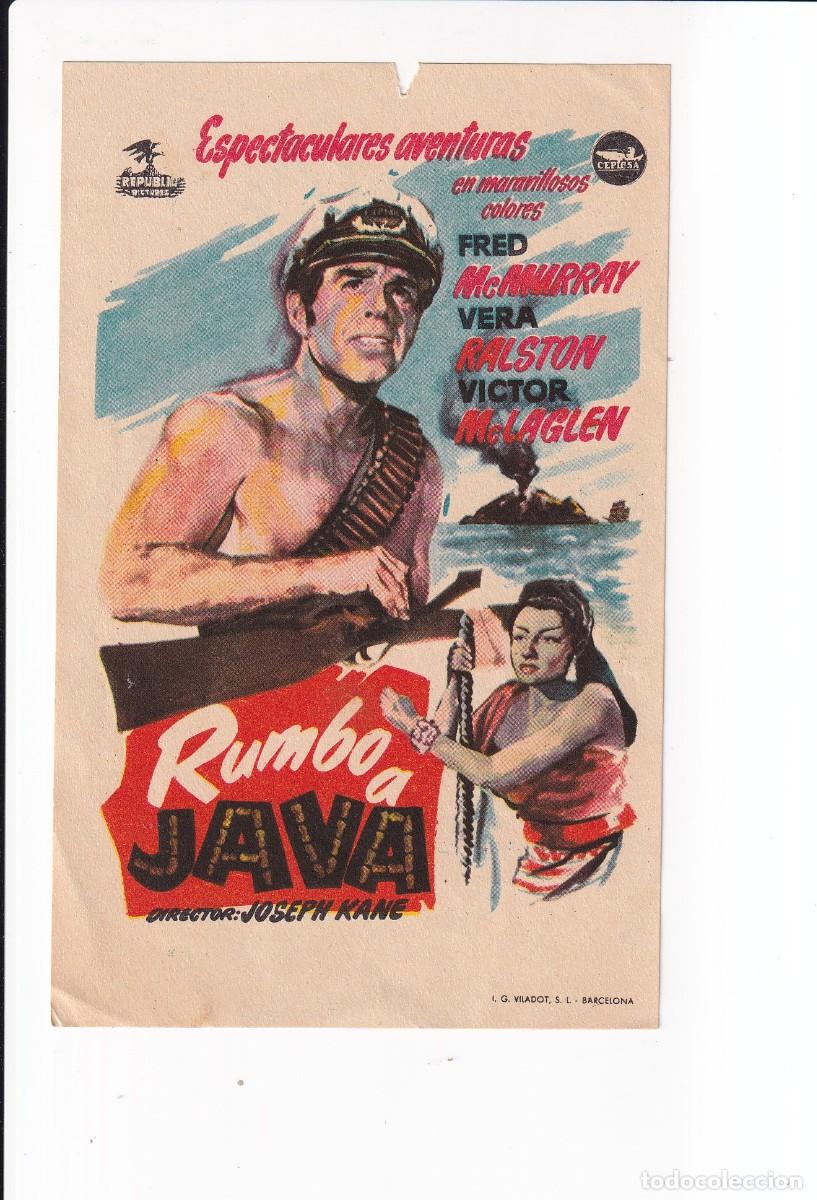 Cine: RUMBO A JAVA : FRED McMMURRAY - Foto 1