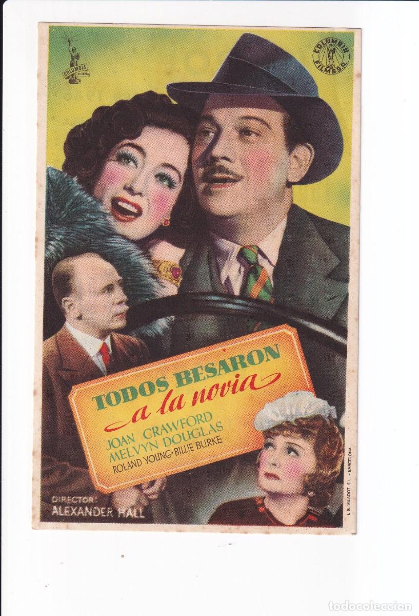 Cine: TODOS BESARON A LA NOVIA : JOAN CRAWFORD