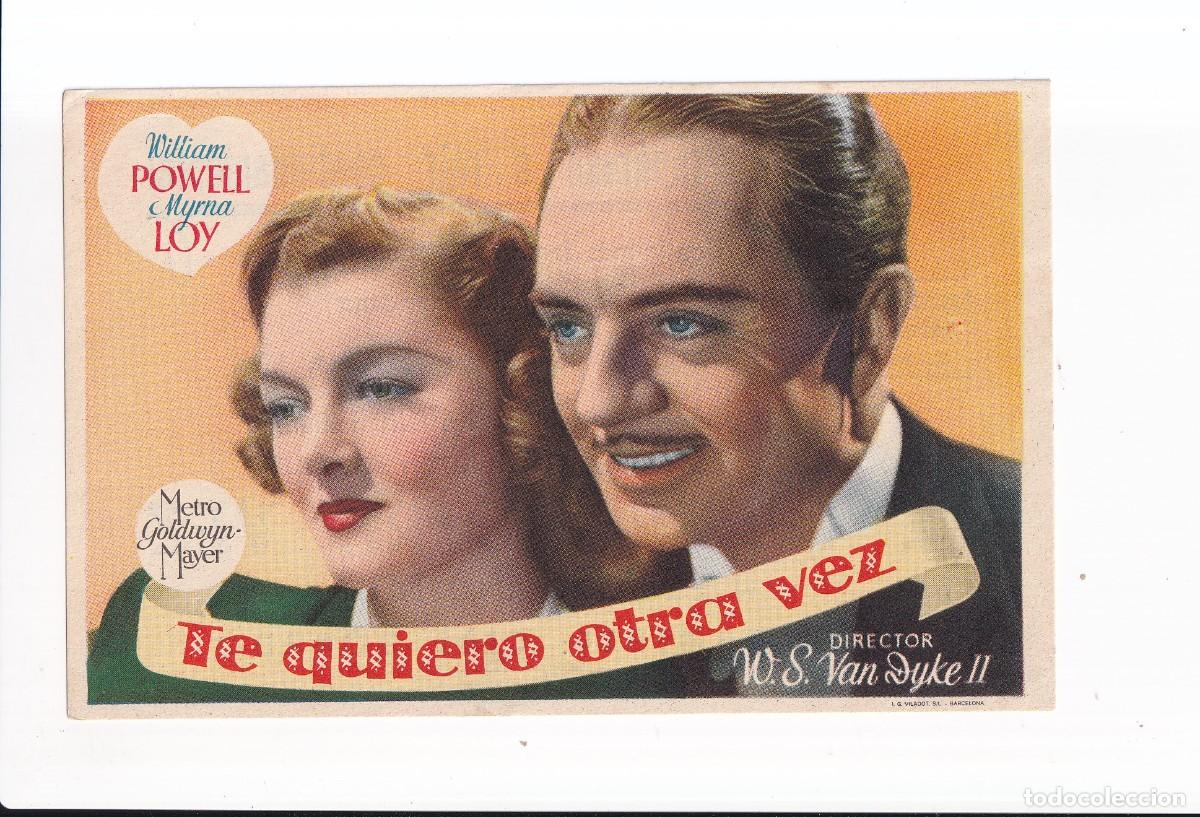 Cine: TE QUIERO OTRA VEZ : WILLIAM POWELL