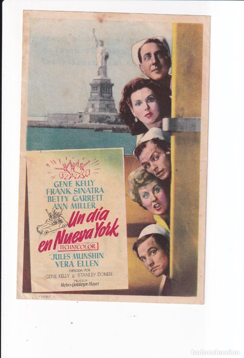 Cine: UN DIA EN NUEVA YORK : GENE KELLY, FRANK SINATRA