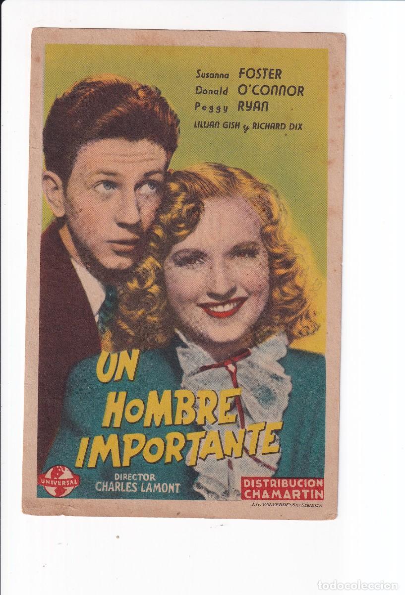 Cine: UN HOMBRE IMPORTANTE : SUSANNA FOSTER