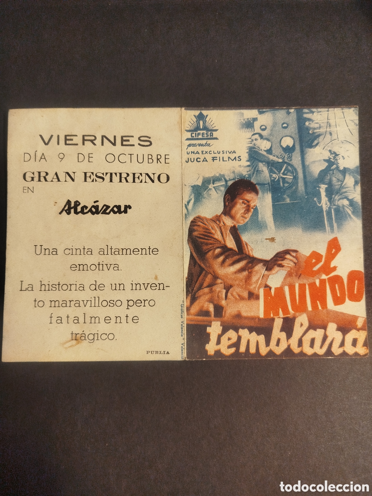 Cine: EL MUNDO TEMBLAR&Aacute; C/PUBLICIDAD