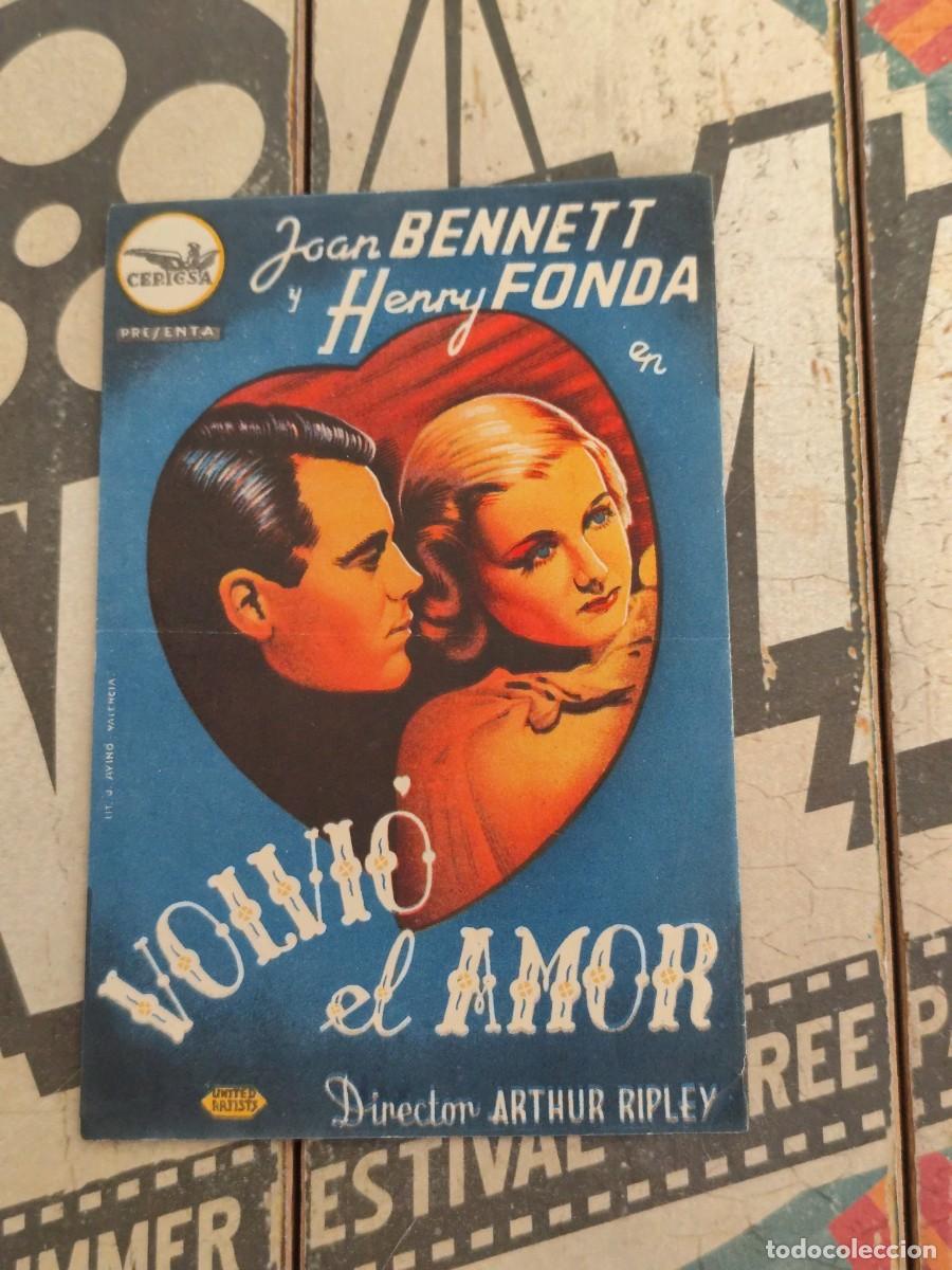 Cine: Volvio el amor sin publicidad