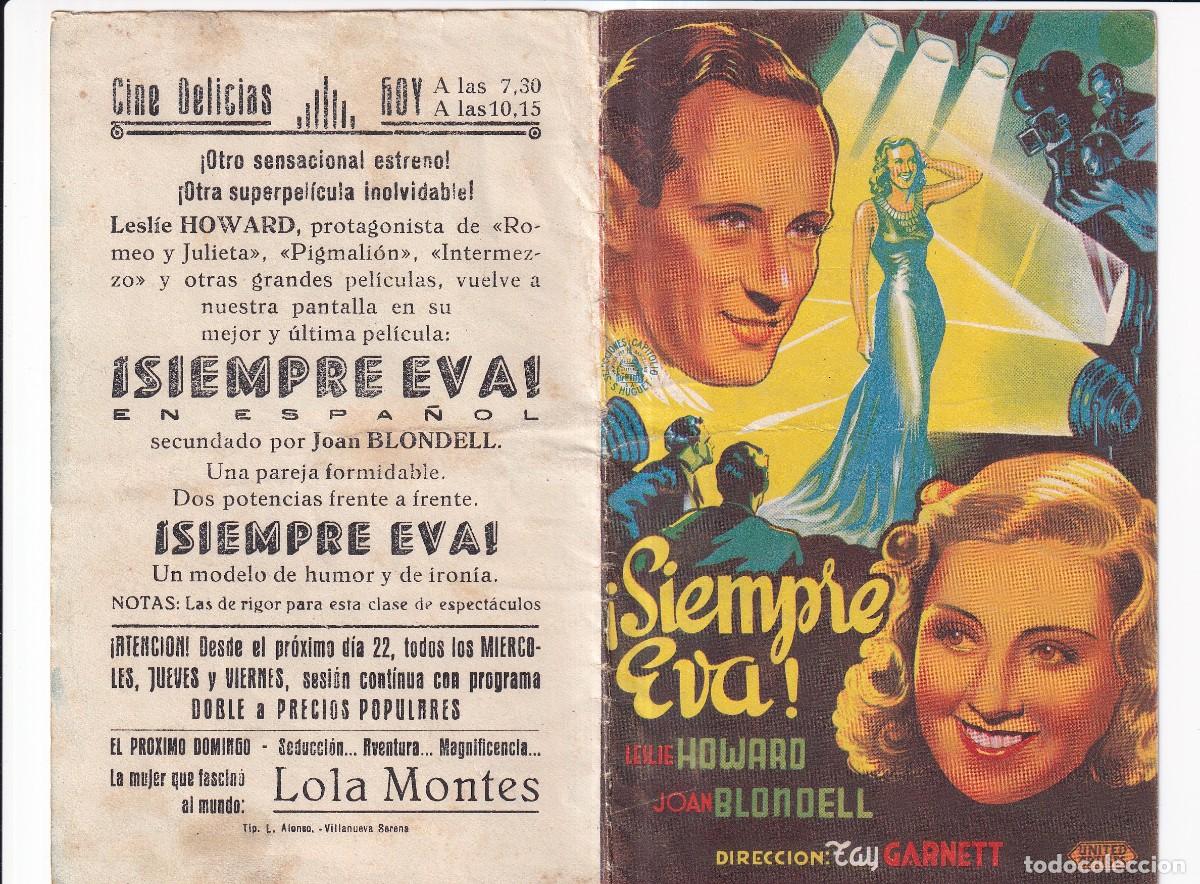 Cine: SIEMPRE EVA : LESLIE HOWARD