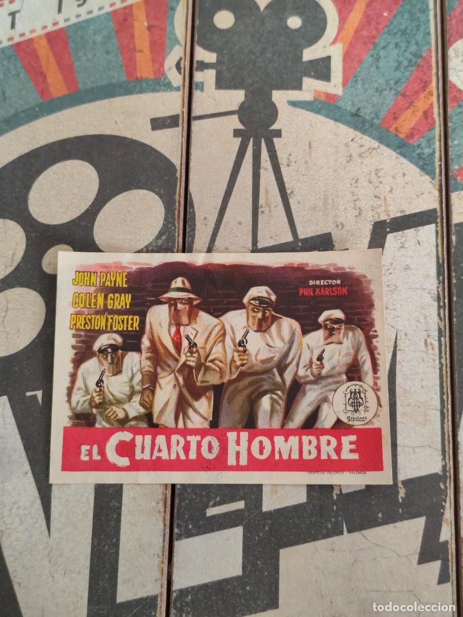 Cine: El cuarto hombre con publicidad Casino La Bauma Castellbell y Vilar