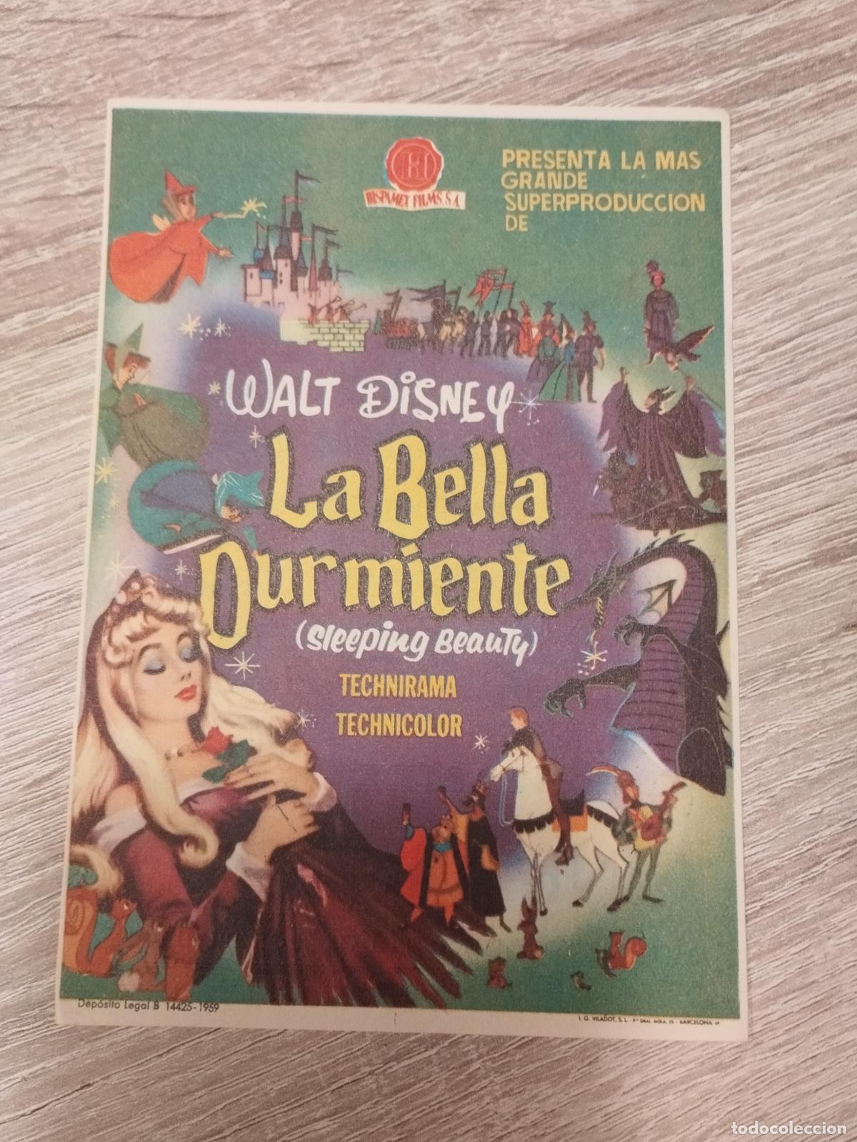 Cine: SEV. PROGRAMA DE CINE. LA BELLA DURMIENTE. WALT DISNEY. CINE VICTORIA. ZARAGOZA