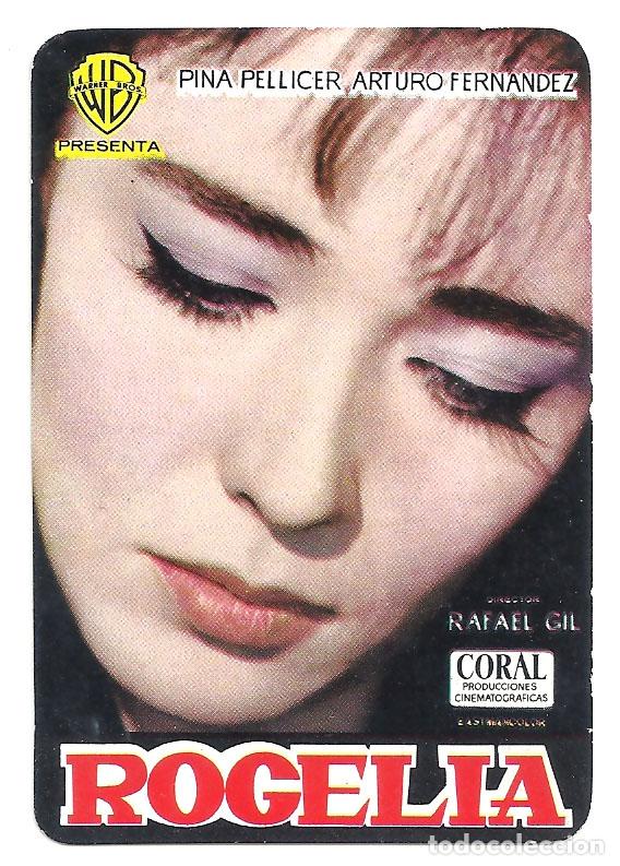  Flyers Publicitaires de films Anciens: PTCC7 12 ROGELIA PROGRAMA TROQUELADO CALENDARIO 1963 PINA PELLICER ARTURO FERNANDEZ FERNANDO REY